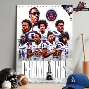 South Carolina State Bulldogs Are The 2025 HBCU National Champions Cricket Celebration Bowl Champions Home Decor Poster Canvas