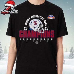 South Carolina State Bulldogs Cricket Celebration Bowl Champions NCAA Football 2025 Unisex T-Shirt