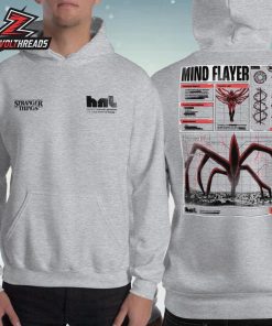 Stranger Things Season 5 Hoodie Mission Upside Down Two Sided Unisex T-Shirt