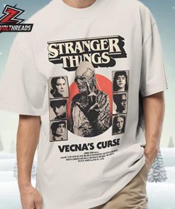 Stranger Things Season 5 Tee Vecna’s Curse Merch Limited Unisex T-Shirt