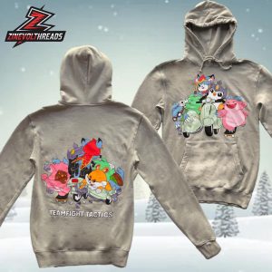 Teamfight Tactics Little Legends Squad Hoodie Riot Games Merch Two Sided Unisex T-Shirt