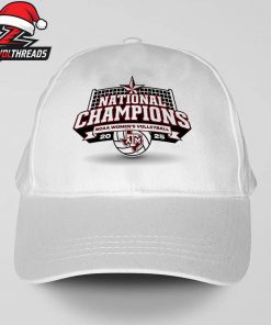 Texas A&M Aggies 2025 Volleyball National Championship Logo Snapback Classic Hat Cap