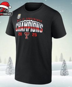 Texas Tech Red Raiders 2025 Big 12 Football Champions Endzone Speed Unisex T-Shirt