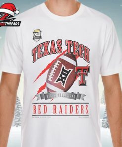 Texas Tech Red Raiders 2025 Big 12 Football Champions Locker Room Unisex T-Shirt