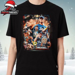 Thank You John Cena The Last Match The Greatest Of All Time 17 World Champion Unisex T-Shirt