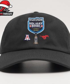 Trust & Will Holiday Bowl Arizona Wildcats Versus SMU Mustangs Bowl Season College Football 2025-2026 Snapback Classic Hat Cap