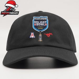 Trust & Will Holiday Bowl Arizona Wildcats Versus SMU Mustangs Bowl Season College Football 2025-2026 Snapback Classic Hat Cap