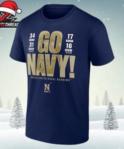 United States Naval Academy Navy Midshipmen Go Navy Tee Merch Unisex T-Shirt