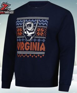 Virginia Cavaliers Holiday Fleece Christmas Holiday Ugly Sweater