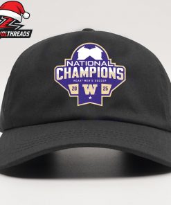 Washington Huskies 2025 NCAA Men’s Soccer National Champions Logo Snapback Classic Hat Cap