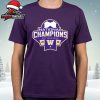 Washington Huskies 2025 NCAA Men’s Soccer National Champions Locker Room Unisex T-Shirt