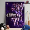 Washington Huskies Are The 2025 National Champions NCAA Men’s Soccer Home Decor Poster Canvas