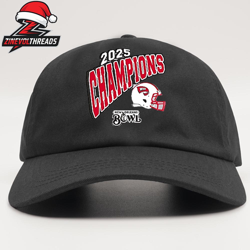 Western Kentucky Hilltoppers 2025 New Orleans Bowl Champions NCAA Football Snapback Classic Hat Cap Western Kentucky Hilltoppers 2025 New Orleans Bowl Champions NCAA Football Snapback Classic Hat Cap
