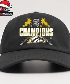 Western Michigan Broncos 2025 NCAA Football Myrtle Beach Bowl Champions Snapback Classic Hat Cap