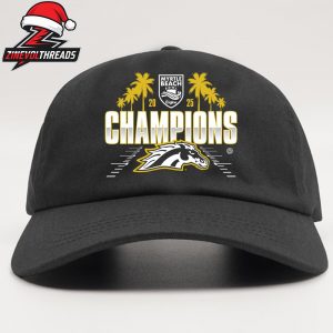 Western Michigan Broncos 2025 NCAA Football Myrtle Beach Bowl Champions Snapback Classic Hat Cap