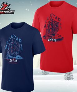 2026 NBA All-Star Game Tide West And East Conference Color Unisex T-Shirt