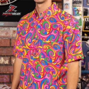 70s Retro Yeah Maaaaan KUNUFLEX Short Sleeve Hawaiian Shirt