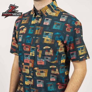 A La Cart KUNUFLEX Short Sleeve Hawaiian Shirt