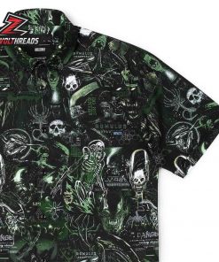 Alien Containment Breach KUNUFLEX Short Sleeve Hawaiian Shirt