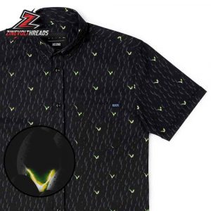 Alien Hatching Horrors KUNUFLEX Short Sleeve Hawaiian Shirt