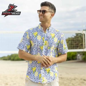 Amalfi Coast KUNUFLEX Short Sleeve Hawaiian Shirt