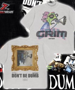 Asap Rocky New Album Don’t Be Dumb Gr1m Tee Two Sided Unisex T-Shirt