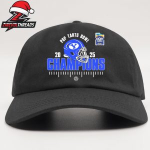 BYU Cougars 2025 Pop Tarts Bowl Champions NCAA Football Snapback Classic Hat Cap