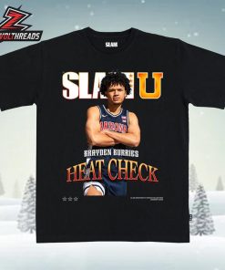 Brayden Burries Arizona Wildcats Star Tee Covers SlamU 018 Heatcheck Cali Swag Unisex T-Shirt