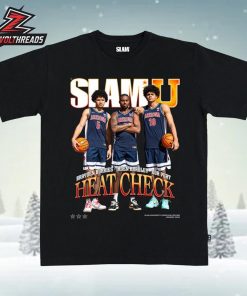 Brayden Burries Jaden Bradley Koa Peat Arizona Wildcats Star Trio Tee Covers SlamU 018 Heatcheck Unisex T-Shirt