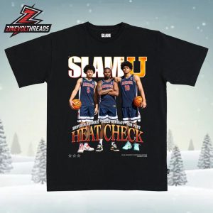 Brayden Burries Jaden Bradley Koa Peat Arizona Wildcats Star Trio Tee Covers SlamU 018 Heatcheck Unisex T-Shirt