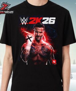 CM Punk On The Star Cover WWE 2K26 Best In The World Still Unisex T-Shirt