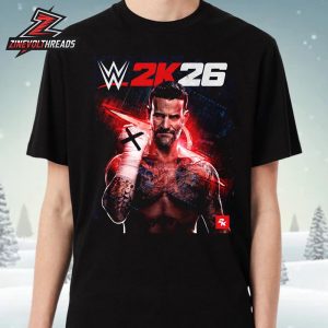 CM Punk On The Star Cover WWE 2K26 Best In The World Still Unisex T-Shirt