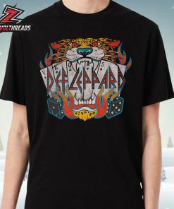 Def Leppard The Las Vegas Residency Colletion 2026 Tee Vegas Cards Unisex T-Shirt