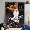Derrick Rose Chicago Bulls Jerysey Retirement Forever 1 Rose Home Decor Poster Canvas