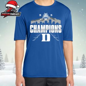 Duke Blue Devils 2025 NCAA Football Tony The Tiger Sun Bowl Champions Unisex T-Shirt