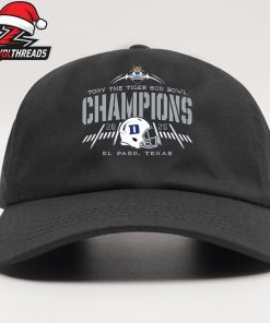 Duke Blue Devils Tony The Tiger Sun Bowl Champions Snapback Classic Hat Cap