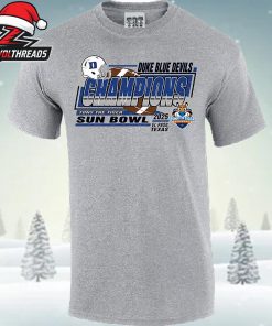 Duke Blue Devils Tony The Tiger Sun Bowl Champions Tee Merchandise Unisex T-Shirt