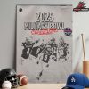 Denver Broncos Is The 2025 AFC West Division Champions NFL Home Decor Poster Canvas