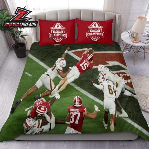 Fernando Mendoza Touchdown One Of The Hardest Moment In College Football History National Champions 2025 Bedding Set