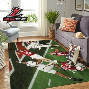 Fernando Mendoza Touchdown One Of The Hardest Moment In College Football History National Champions 2025 Rug Carpet Doormat