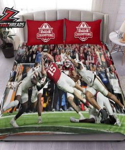 Fernando Mendoza’s Fourth-Down Touchdown Dart An Iconic Play And Image Heisman Winner National Champions Bedding Set