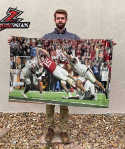 Fernando Mendoza’s Fourth-Down Touchdown Dart An Iconic Play And Image Heisman Winner National Champions Two Sided Garden House Flag