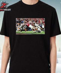 Fernando Mendoza’s Fourth-Down Touchdown Dart An Iconic Play And Image Heisman Winner National Champions Unisex T-Shirt