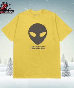 Foo Fighters Alien Tee Tasmania 2026 Unisex T-Shirt