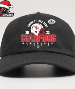 Houston Cougars Kinder’s Texas Bowl Champions 2025 NCAA Football Snapback Classic Hat Cap