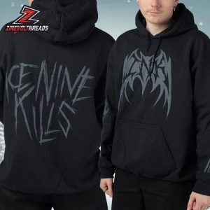 Ice Nine Kills EU Tour Pop Up Stores 2025 Laugh Track Tee Two Sided Unisex T-Shirt