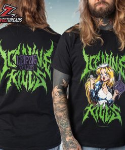 Ice Nine Kills EU Tour Pop Up Stores 2025 Leipzig Tee On November 30th Two Sided Unisex T-Shirt