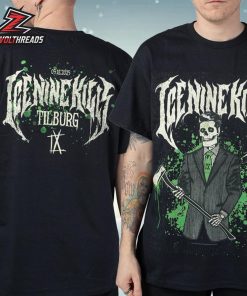 Ice Nine Kills EU Tour Pop Up Stores 2025 Tilburg Tee On December 5th Two Sided Unisex T-Shirt
