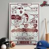 Indiana Hoosiers Peach Bowl Edition Poster Versus Oregon Ducks 2026 CFP Semi-Finals Home Decor Poster Canvas
