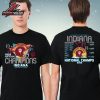 Indiana Hoosiers Football National Champions Undefeated Schedule Tee 16-0 Two-Sided Unisex T-Shirt